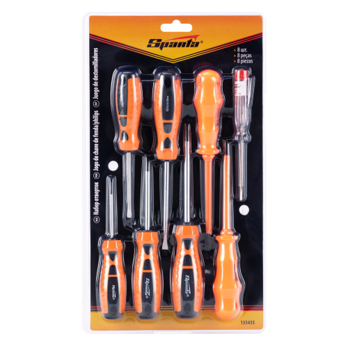 Набор отверток, PH, SL-5 шт, диэлектрические 2 шт, пробник на 220 В-1 шт, 8 шт Sparta купить в Москве с доставкой по всей России | ProtosMarket.ru