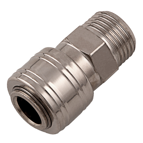 Муфта универсальная быстросъемная ("мама") внешняя резьба 1/2, 1 шт, Stels купить в Москве с доставкой по всей России | ProtosMarket.ru