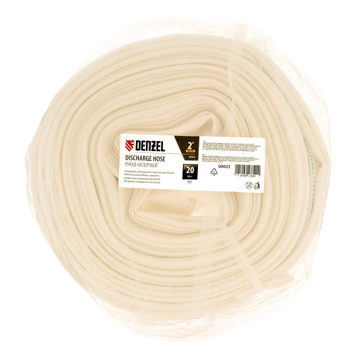 Рукав напорный DH-50, диаметр 2", длина 20 м Denzel купить в Москве с доставкой по всей России | ProtosMarket.ru