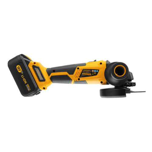 Машина углошлифовальная аккумуляторная бесщет. BLG-IB-18-125-4, Li-ion, 18 В Denzel купить в Москве с доставкой по всей России | ProtosMarket.ru