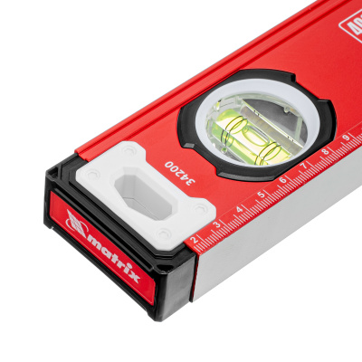 Уровень алюминиевый, фрезерованный, 3 глазка, 400 мм Matrix по ценам производителя в Санкт-Петербурге с доставкой по всей России