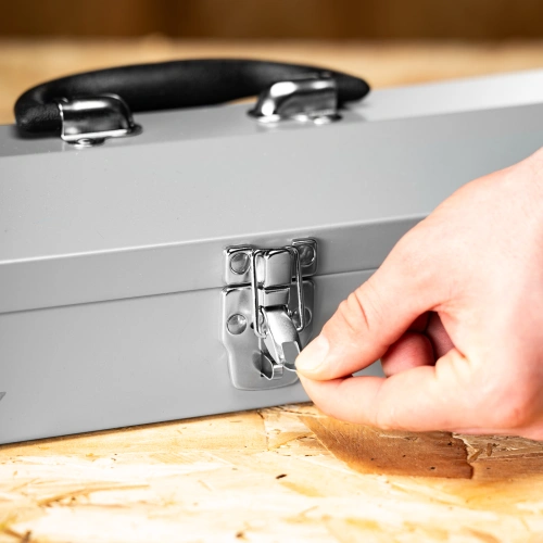 Ящик для инструмента, 410 х 154 х 95 мм, металлический Matrix купить в Москве с доставкой по всей России | ProtosMarket.ru