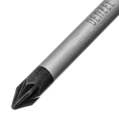 Отвертка, PZ1x75 мм, S2, 3к рукоятка Denzel по ценам производителя в Санкт-Петербурге с доставкой по всей России