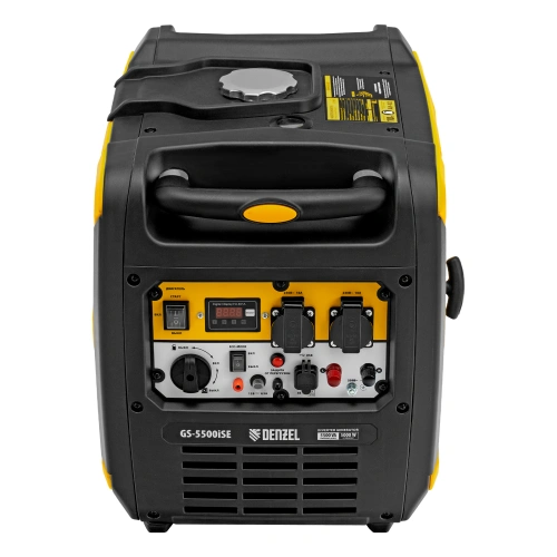 Генератор инверторный GS-5500iSE, 5,5 кВт, 230 В, закрытый корпус,электростартер Denzel по ценам производителя в Санкт-Петербурге с доставкой по всей России