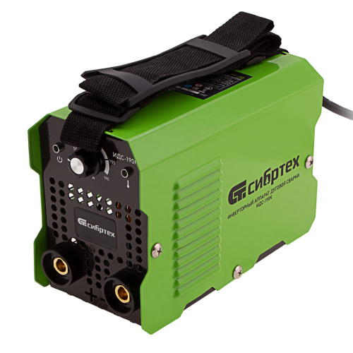 Инверторный аппарат дуговой сварки ИДС-190K, 190 А, ПВ 80%, диаметр электрода 1,6-4 мм Сибртех по ценам производителя в Санкт-Петербурге с доставкой по всей России