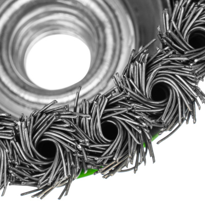 Щетка для УШМ, 75 мм, М14, "чашка", крученая металлическая проволока Сибртех по ценам производителя в Санкт-Петербурге с доставкой по всей России