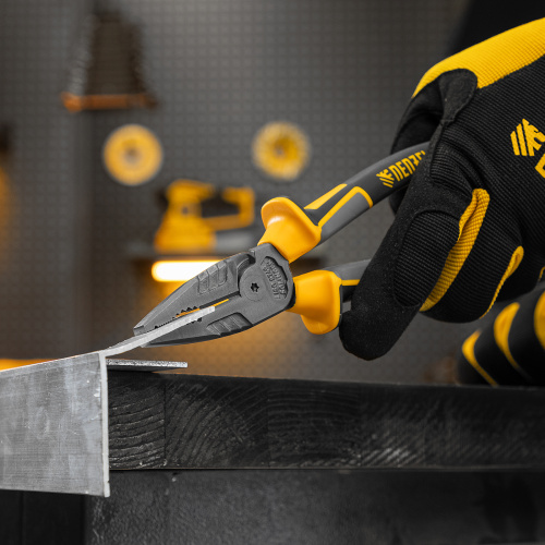 Плоскогубцы комбинированные 205 мм, трехкомпонентные рукоятки Denzel купить в Москве с доставкой по всей России | ProtosMarket.ru