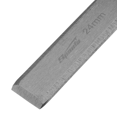 Набор стамесок 4 шт, 6-12-18-24 мм, плоские, пластиковые ударные рукоятки Sparta купить в Москве с доставкой по всей России | ProtosMarket.ru