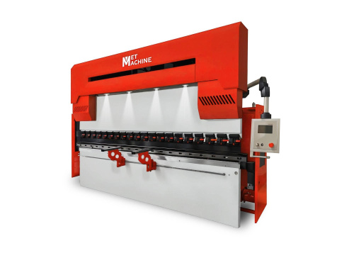 Гидравлический листогибочный пресс с ЧПУ и автоматической компенсацией прогиба MetMachine SBPA-8025D по ценам производителя в Санкт-Петербурге с доставкой по всей России