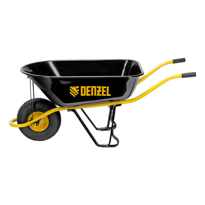 Тачка строительная, усиленная, объем 130 л, 230 кг, колесо 15х6.00-6 Denzel по ценам производителя в Санкт-Петербурге с доставкой по всей России