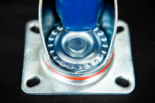 Колесо поворотное резина SRCLb 55 125 мм с тормозом (F) по ценам производителя в Санкт-Петербурге с доставкой по всей России