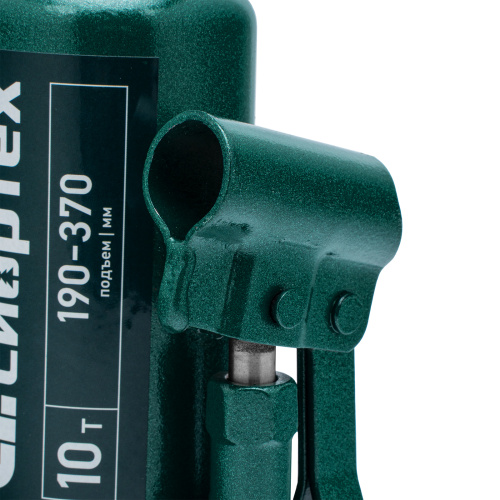 Домкрат гидравлический бутылочный, 10 т, 190-370 мм Сибртех по ценам производителя в Санкт-Петербурге с доставкой по всей России