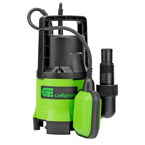 Дренажный насос для грязной воды СДН450-35, 450 Вт, напор 5.5 м, 8000 л/ч Сибртех по ценам производителя в Санкт-Петербурге с доставкой по всей России