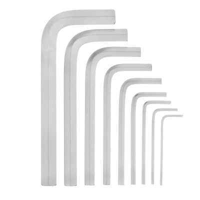 Набор ключей имбусовых HEX, 2-12 мм, CrV, 9 шт, короткие с сатинированным покрытием Matrix по ценам производителя в Санкт-Петербурге с доставкой по всей России