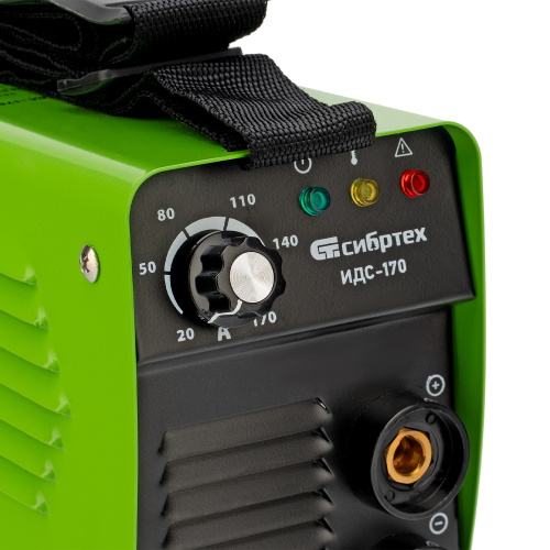 Аппарат инверторный дуговой сварки ИДС-170, 170 А, ПВ 80%, диаметр электрода 1.6-3.2 мм Сибртех по ценам производителя в Санкт-Петербурге с доставкой по всей России