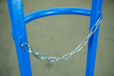 Тележка для газовых баллонов TOR ГБ-1, 1 баллон (литые колеса 250мм) по ценам производителя в Санкт-Петербурге с доставкой по всей России