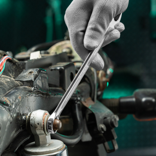 Ключ комбинированный, 16 мм, CrV, антислип Stels по ценам производителя в Санкт-Петербурге с доставкой по всей России