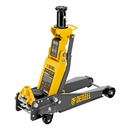 Домкрат гидравлический подкатной, 2/3 т, 98-770 мм, быстрый подъем, низ. подхват, проф, SUV Denzel по ценам производителя в Санкт-Петербурге с доставкой по всей России