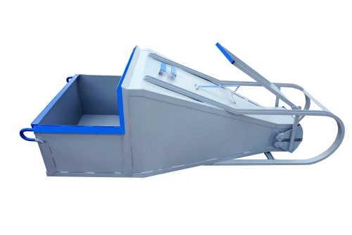 Бадья для бетона «Туфелька» 2,0 с двухчелюстным затвором и шестеренчатым приводом по ценам производителя в Санкт-Петербурге с доставкой по всей России