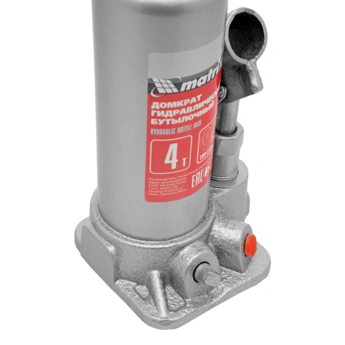 Домкрат гидравлический бутылочный, 4 т, высота подъема 194-372 мм, в пластиковый кейсе Matrix по ценам производителя в Санкт-Петербурге с доставкой по всей России