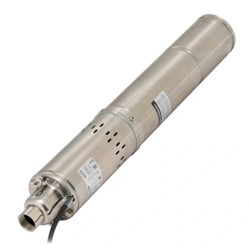 Скважинный насос DWS-4-150, винтовой, диаметр 4", 1300 Вт, 2000 л/ч, напор 150 м Denzel по ценам производителя в Санкт-Петербурге с доставкой по всей России