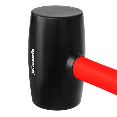 Киянка резиновая, 680 г, черная резина, фибергласовая рукоятка Matrix купить в Москве с доставкой по всей России | ProtosMarket.ru