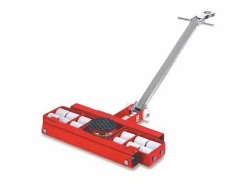 Роликовая платформа поворотная TOR X24 г/п 24 т (с ручкой) по ценам производителя в Санкт-Петербурге с доставкой по всей России