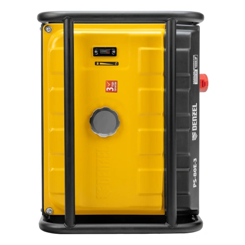 Генератор бензиновый PS 80 E-3, 6.6 кВт, 400 В, 25 л, электростартер Denzel по ценам производителя в Санкт-Петербурге с доставкой по всей России