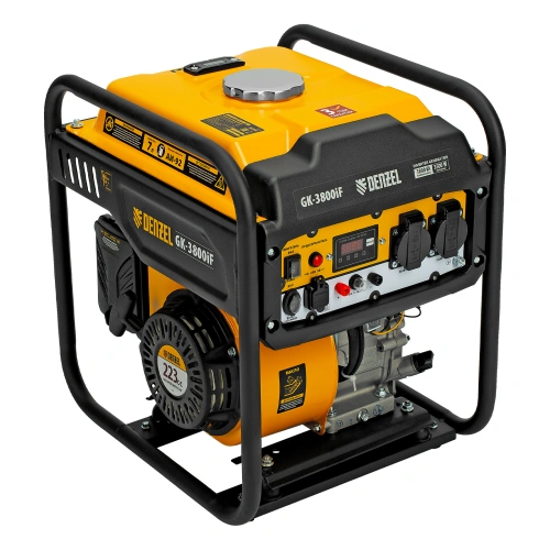Генератор инверторный GK-3800iF, 3,8 кВт, 230 В, ручной старт DENZEL по ценам производителя в Санкт-Петербурге с доставкой по всей России