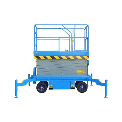 Подъемник ножничный самоходный 500 кг 9/11 м TOR SJY-0,5-9DC аккумуляторный по ценам производителя в Санкт-Петербурге с доставкой по всей России