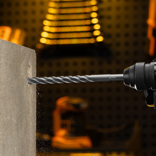 Бур по бетону, цельная крестовая пластина, 12x215 мм, SDS PLUS Denzel по ценам производителя в Санкт-Петербурге с доставкой по всей России