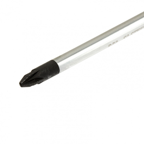 Отвертка Profi, PZ2 x 100 мм, S2, двухкомпонентная рукоятка Matrix по ценам производителя в Санкт-Петербурге с доставкой по всей России