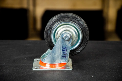 Колесо поворотное резина SC 63 160 мм (Y) по ценам производителя в Санкт-Петербурге с доставкой по всей России