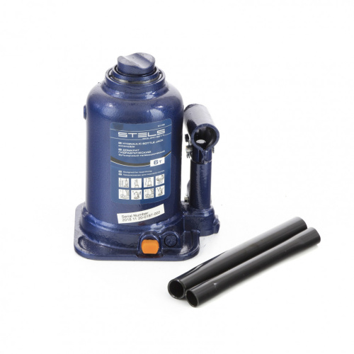 Домкрат гидравлический бутылочный телескопический, 6 т, подъем 170-430 мм Stels по ценам производителя в Санкт-Петербурге с доставкой по всей России