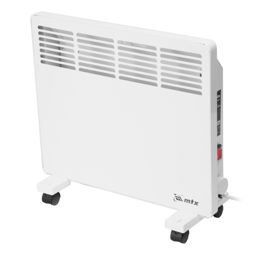 Конвектор электрический КМ-1000.1, 230 В, 1000 Вт, X-образный нагреватель, колеса, термостат MTX по ценам производителя в Санкт-Петербурге с доставкой по всей России