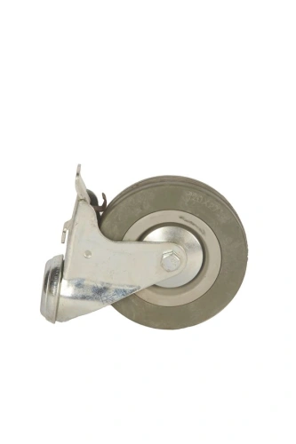 Колесо аппаратное поворотное SChgb 55 120 мм под болт с тормозом (F) по ценам производителя в Санкт-Петербурге с доставкой по всей России