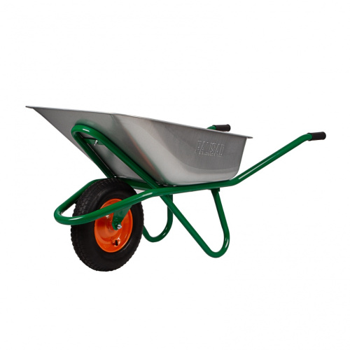 Тачка садово-строительная, усиленная, грузоподъемность 200 кг, объем 90 л купить в Москве с доставкой по всей России | ProtosMarket.ru