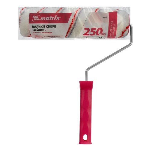 Валик "Нейлон Профи", 250 мм, ворс 12 мм, D 48 мм, D ручки 6 мм, полиамид Matrix купить в Москве с доставкой по всей России | ProtosMarket.ru