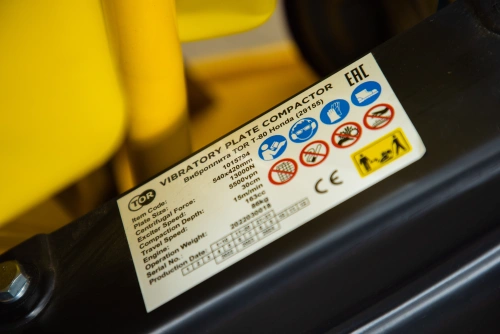 Виброплита 85 кг, 13кН (Honda) бак, коврик, колесный комплект TOR T-80 по ценам производителя в Санкт-Петербурге с доставкой по всей России