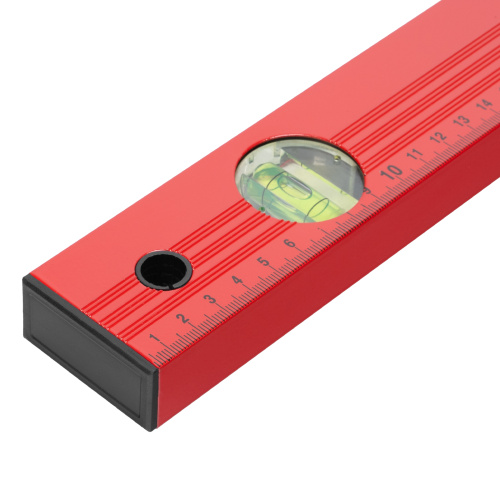 Уровень алюминиевый, 1200 мм, 3 глазка, красный, линейка Matrix по ценам производителя в Санкт-Петербурге с доставкой по всей России