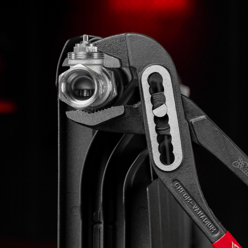 Клещи переставные 400 мм, хром-ванадий, обливные рукоятки Matrix по ценам производителя в Санкт-Петербурге с доставкой по всей России