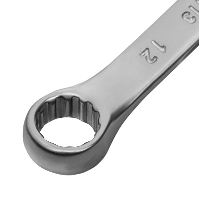 Ключ комбинированный, 12 мм, CrV, матовый хром Matrix купить в Москве с доставкой по всей России | ProtosMarket.ru