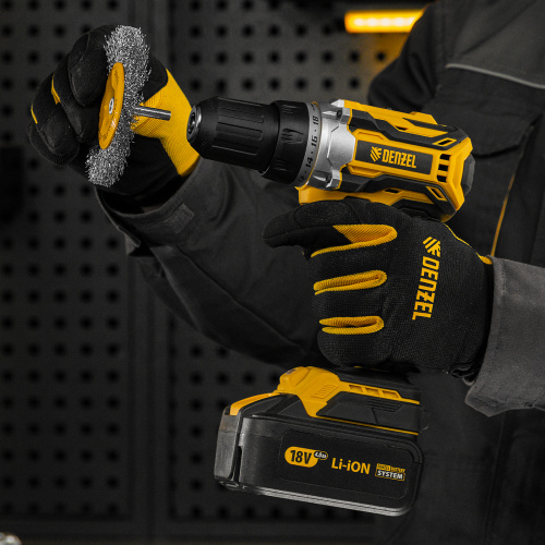 Щетка для дрели 100 мм, Плоская, со шпилькой, нержавеющая витая проволока Denzel по ценам производителя в Санкт-Петербурге с доставкой по всей России