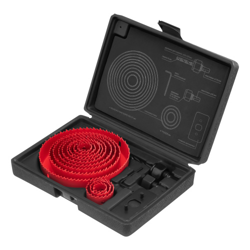 Набор кольцевых пил по дереву, 19-127 мм, 12 предметов Matrix купить в Москве с доставкой по всей России | ProtosMarket.ru