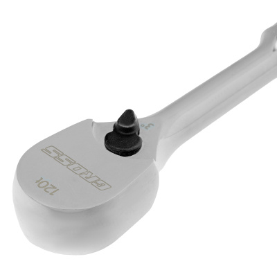 Ключ-трещотка 1/4", CrV, 120 зубьев, цельнометаллический, хром Gross по ценам производителя в Санкт-Петербурге с доставкой по всей России