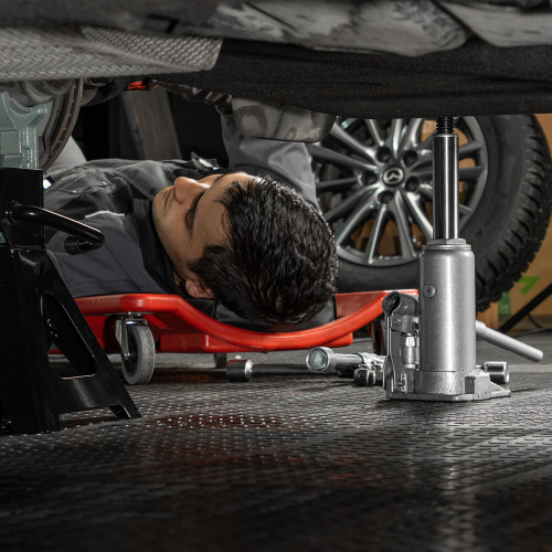 Домкрат гидравлический бутылочный, 3 т, h подъема 178-343 мм Matrix по ценам производителя в Санкт-Петербурге с доставкой по всей России