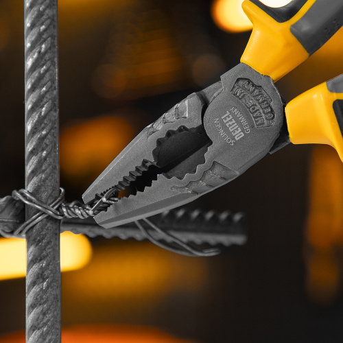 Плоскогубцы комбинированные 205 мм, трехкомпонентные рукоятки Denzel купить в Москве с доставкой по всей России | ProtosMarket.ru