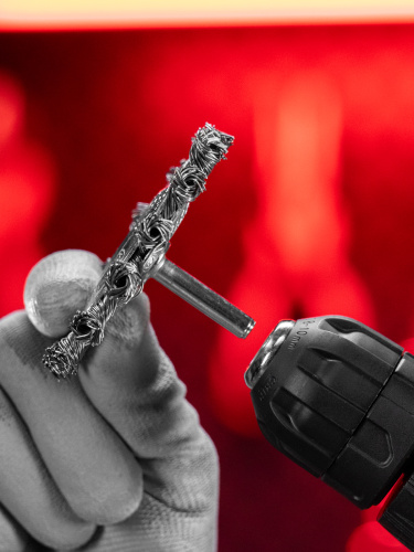 Щетка для дрели, 75 мм, плоская со шпилькой, крученая металлическая проволока Matrix по ценам производителя в Санкт-Петербурге с доставкой по всей России