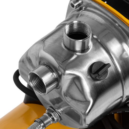 Насосная станция PS1000Х, 1000 Вт, 3500 л/ч, ресивер 24 л, подъем 44 м, нержавейка Denzel по ценам производителя в Санкт-Петербурге с доставкой по всей России