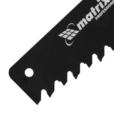 Ножовка по пенобетону, 500 мм, защитное покрытие, твердосплавные напайки на зубья, двухкомпонентная рукоятка Matrix купить в Москве с доставкой по всей России | ProtosMarket.ru